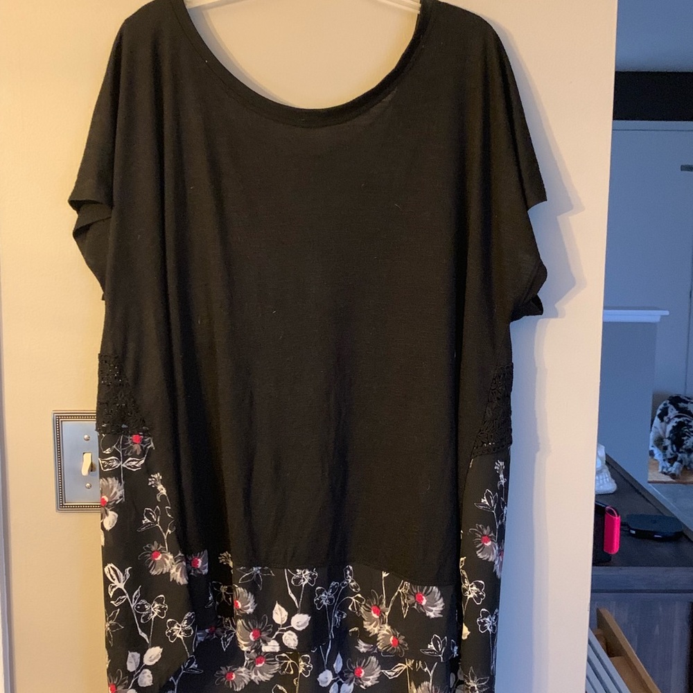 High-low shirt